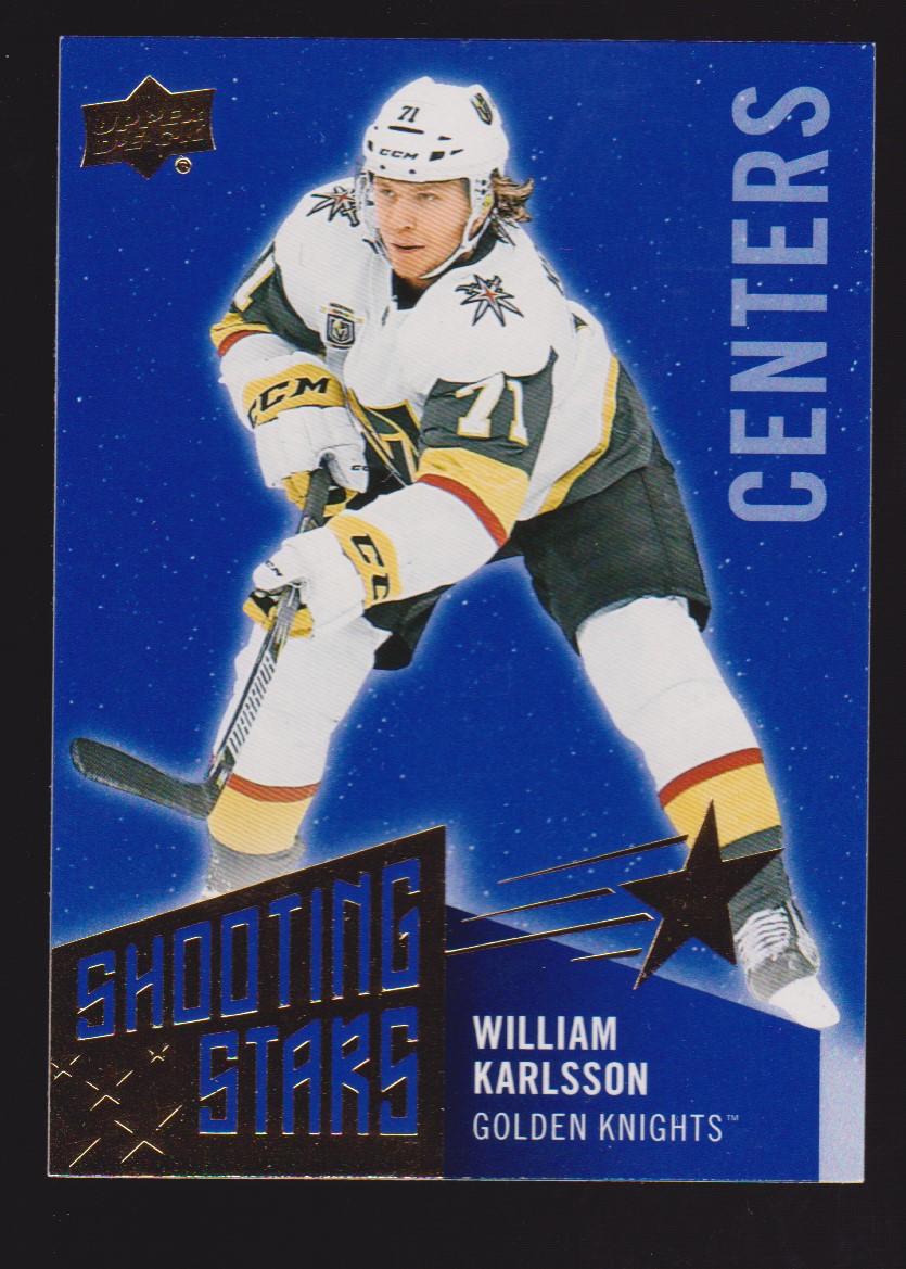 (image for) 2018-19 Upper Deck Shooting Stars Centers #SSC3 William Karlsson
